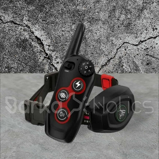 BARKAHOLICS® BH400R 2-in-1 Remote Trainer Bark Control Collar 1-2 Dogs 400m S/M/L - BARKAHOLICS®