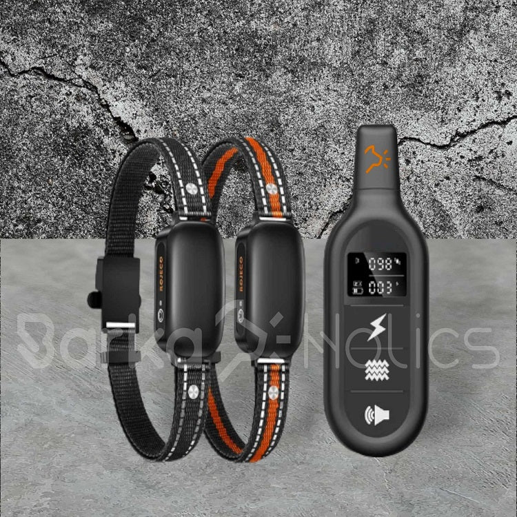 BARKAHOLICS® BH521R Remote Dog Training Shock Collar 1-2 Dogs 1000m S/M/L - BARKAHOLICS®