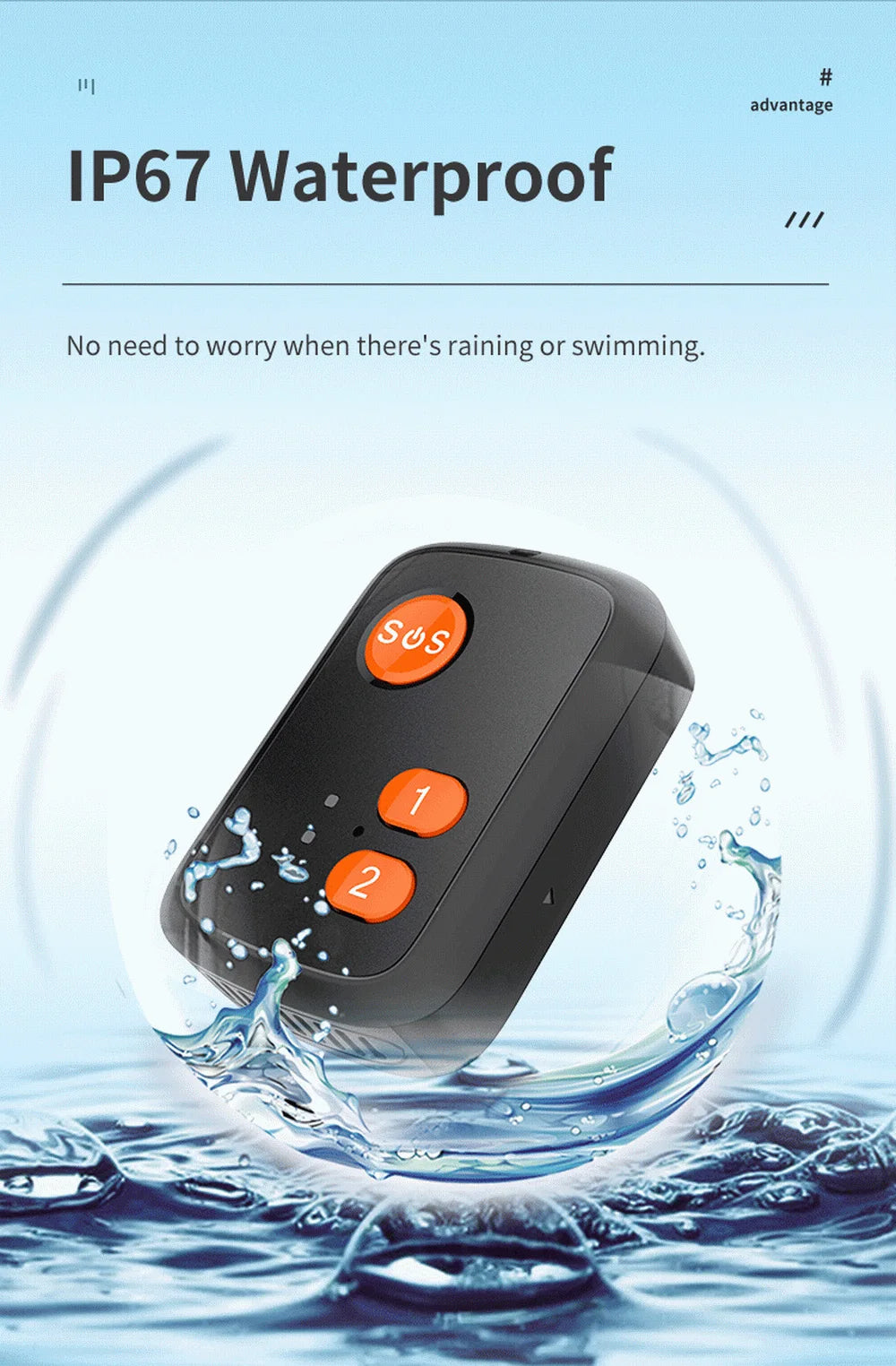 MediTrackGPS® 4G LTE Personal GPS Tracking Device MT51 - BARKAHOLICS®